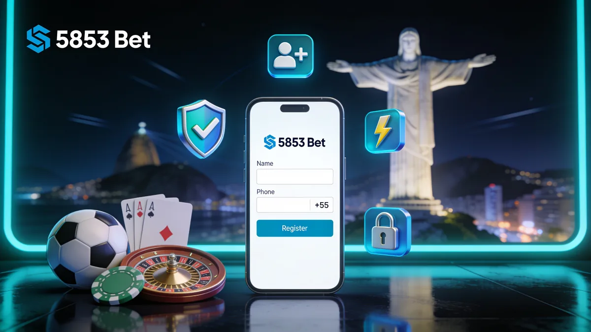 5853 bet no Brasil — Como Fazer o Cadastro na 5853 bet